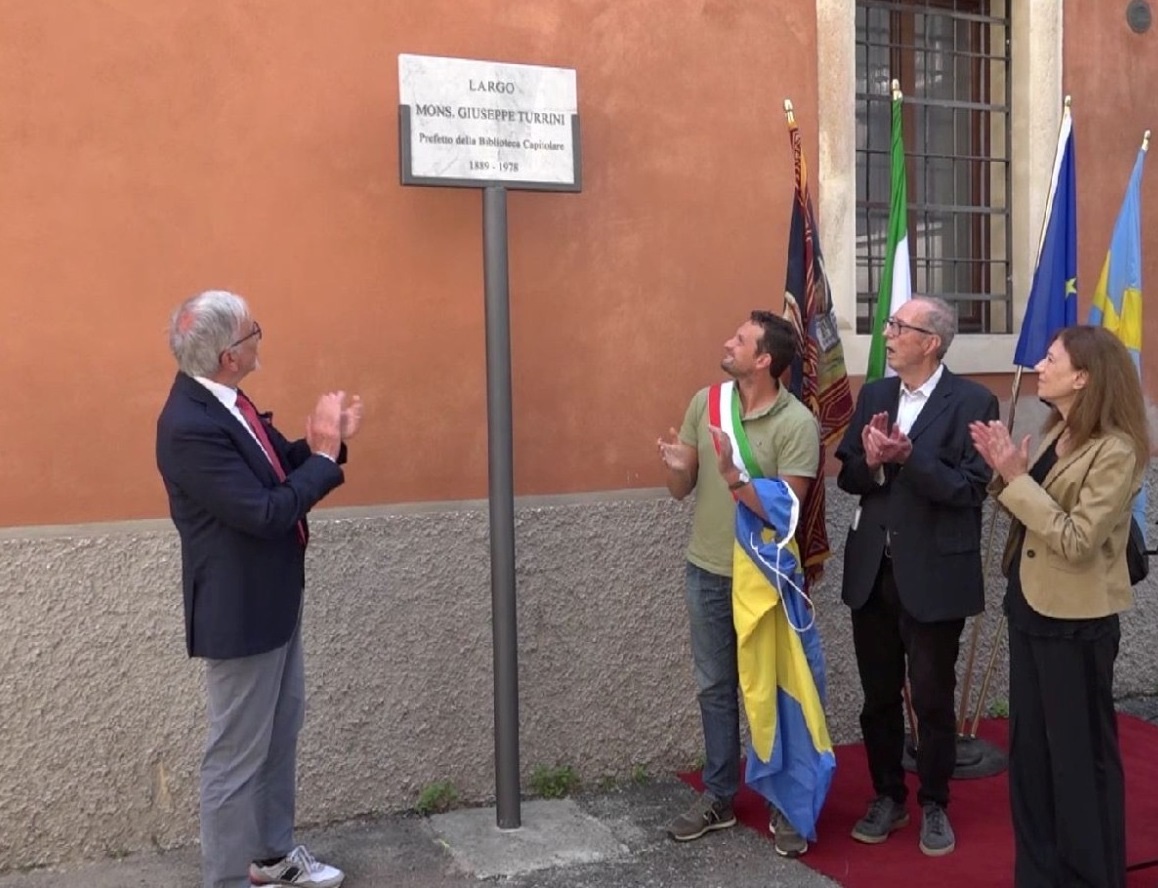 Verona, nuova piazzetta dedicata a Mons. Giuseppe Turrini La Cronaca